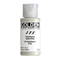 GOLDEN Fluid Interference Ακρυλικό χρώμα 30 ml – 2467 χρυσός