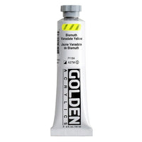 GOLDEN βαριά ακρυλική μπογιά 148 ml – 1007 κίτρινο βισμουθικό βαναδικό βισμουθίου