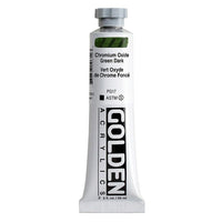 GOLDEN βαριά ακρυλική μπογιά 148 ml – 1061 σκούρο πράσινο οξείδιο χρωμίου