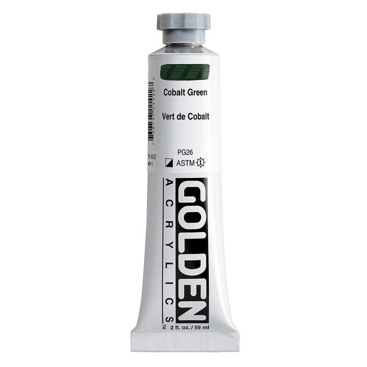 GOLDEN βαριά ακρυλική μπογιά 148 ml – 1142 πράσινο κοβάλτιο