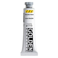 GOLDEN βαριά ακρυλική μπογιά 148 ml – 1147 χρωστική ουσία κίτρινη
