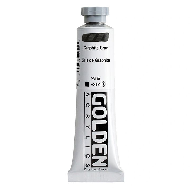 GOLDEN βαριά ακρυλική μπογιά 148 ml – 1160 γκρι γραφίτης