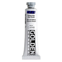 GOLDEN βαριά ακρυλική μπογιά 148 ml – 1260 φθαλικό μπλε (κόκκινη απόχρωση)