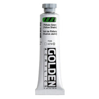 GOLDEN βαριά ακρυλική μπογιά 148 ml – 1275 φθαλικό πράσινο (κίτρινη απόχρωση)
