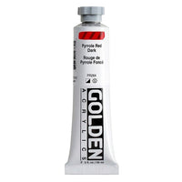 GOLDEN βαριά ακρυλική μπογιά 148 ml – 1278 πυρρόλιο σκούρο κόκκινο
