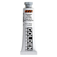 GOLDEN βαριά ακρυλική μπογιά 148 ml – 1383 διαφανές καφέ οξείδιο του σιδήρου