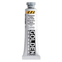 GOLDEN βαριά ακρυλική μπογιά 148 ml – 1386 διαφανές κίτρινο οξείδιο του σιδήρου