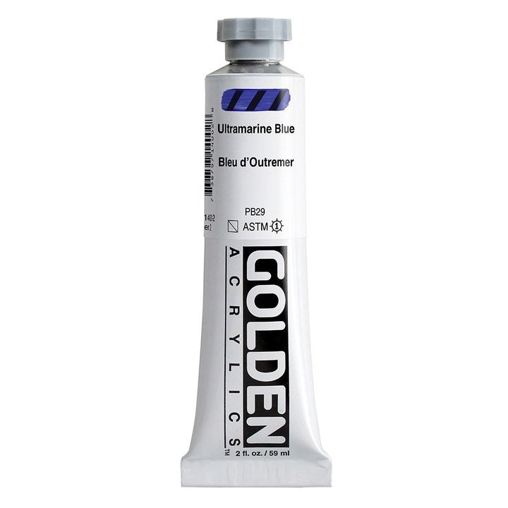 GOLDEN βαριά ακρυλική μπογιά 148 ml – 1400 μπλε υπεραμαρίνης