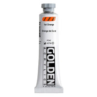 GOLDEN βαριά ακρυλική μπογιά 148 ml – 1403 watt πορτοκαλί