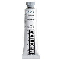 GOLDEN βαριά ακρυλική μπογιά 148 ml – 1415 λευκό ψευδάργυρο