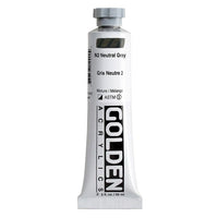 GOLDEN βαριά ακρυλική μπογιά 148 ml – 1442 ουδέτερο γκρι N2