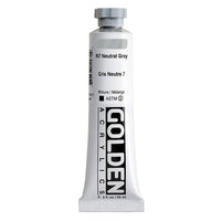 GOLDEN βαριά ακρυλική μπογιά 148 ml – 1447 ουδέτερο γκρι N7