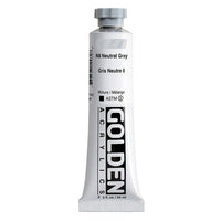 GOLDEN βαριά ακρυλική μπογιά 148 ml – 1448 ουδέτερο γκρι N8