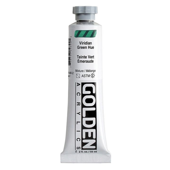 GOLDEN βαριά ακρυλική μπογιά 148 ml – 1469 πράσινη απόχρωση viridian