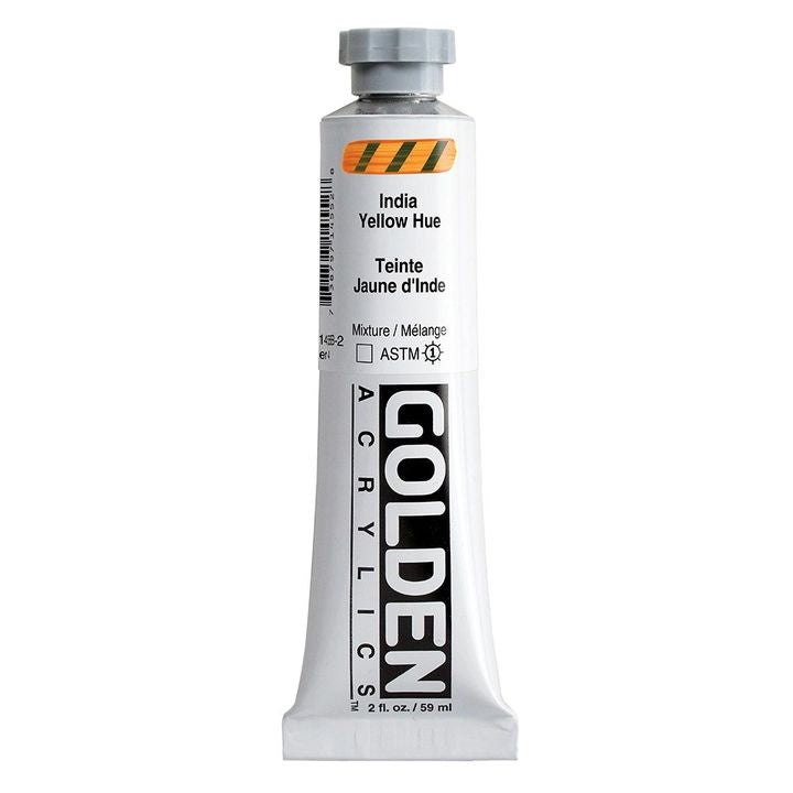GOLDEN βαριά ακρυλική μπογιά 59 ml – 1455 Ινδία κίτρινη απόχρωση