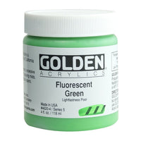 GOLDEN Heavy Body Fluorescent ακρυλικό χρώμα – 4620 πράσινο