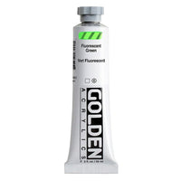GOLDEN Heavy Body Fluorescent ακρυλικό χρώμα – 4620 πράσινο