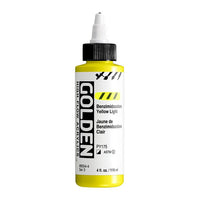 GOLDEN Ακρυλικό χρώμα υψηλής ροής 118 ml – 8554 Βενζιμιδαζολόνη κίτρινο φως
