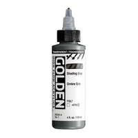GOLDEN Ακρυλικό χρώμα υψηλής ροής 118 ml – 8564 Διαφανής σκίαση γκρι