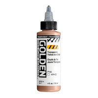 GOLDEN Ακρυλικό χρώμα υψηλής ροής 118 ml – 8565 Διαφανές κίτρινο οξείδιο σιδήρου