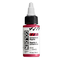GOLDEN Ακρυλικό χρώμα υψηλής ροής 30 ml – 8540 Quinacridone Magenta