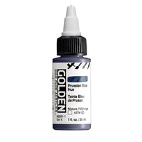 GOLDEN Ακρυλικό χρώμα υψηλής ροής 30 ml – 8581 Βερολίνο μπλε απόχρωση