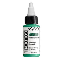 GOLDEN Ακρυλικό χρώμα υψηλής ροής 30 ml – 8586 Πράσινη απόχρωση Viridian
