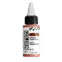 GOLDEN High Flow ιριδίζουσα ακρυλική μπογιά 30 ml – 8571 Χαλκός Fine