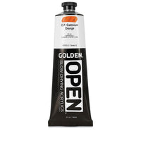 GOLDEN OPEN Ακρυλική μπογιά αργά στεγνώνοντας 148 ml – 7070 Πορτοκαλί κάδμιο