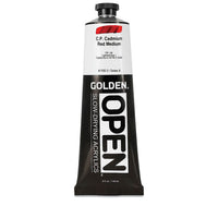 GOLDEN OPEN Ακρυλική μπογιά αργά στεγνώνοντας 148 ml – 7100 Κόκκινο κάδμιο μεσαίο