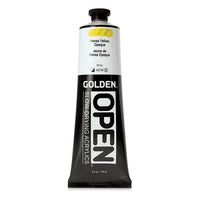 GOLDEN OPEN Ακρυλική μπογιά αργά στεγνώνοντας 148 ml – 7191 Κίτρινο κάλυμμα Hansa