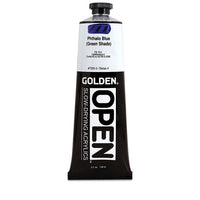 GOLDEN OPEN Ακρυλική μπογιά αργά στεγνώνοντας 148 ml – 7255 Μπλε φθαλοκυανίνη (πράσινη απόχρωση)