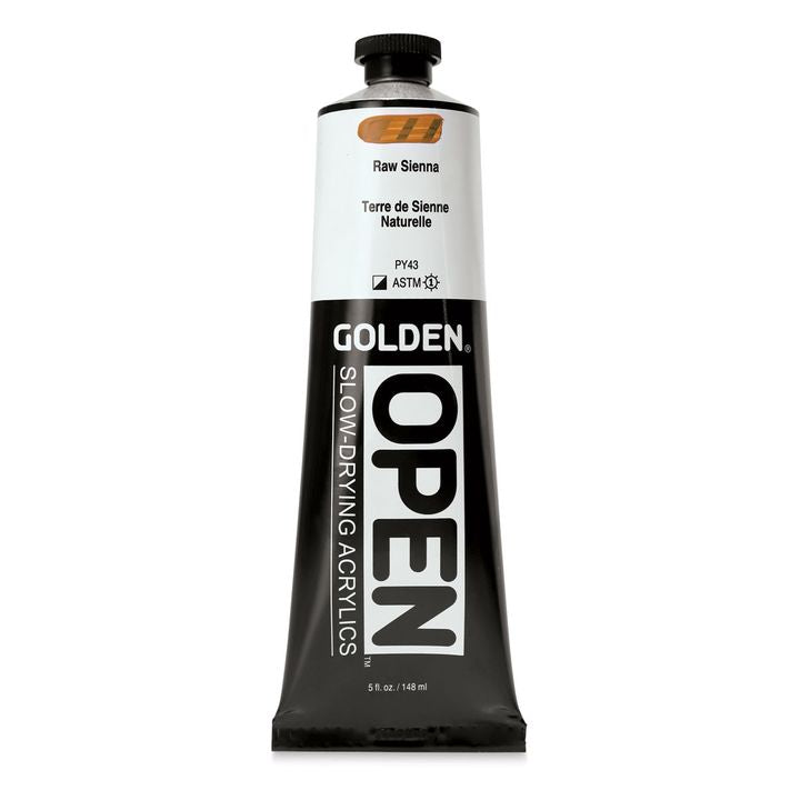 GOLDEN OPEN Ακρυλική μπογιά αργά στεγνώνοντας 148 ml – 7340 Ακατέργαστη Σιένα