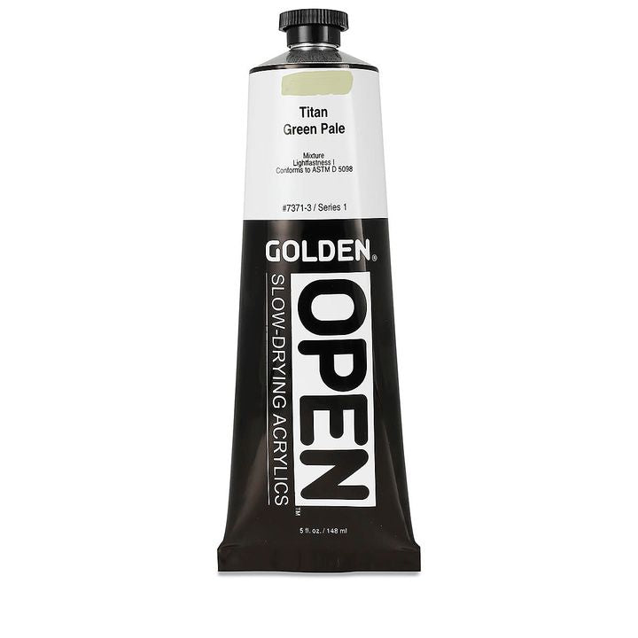 GOLDEN OPEN Ακρυλική μπογιά αργά στεγνώνοντας 148 ml – 7371 Πράσινο φως τιτανίου