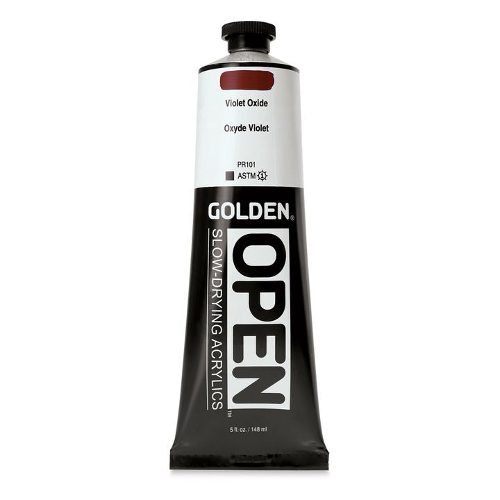 GOLDEN OPEN Ακρυλική μπογιά αργά στεγνώνοντας 148 ml – 7405 Βιολετί οξείδιο