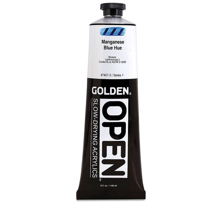 GOLDEN OPEN Ακρυλική μπογιά αργά στεγνώνοντας 148 ml – 7457 Μπλε απόχρωση μαγγανίου