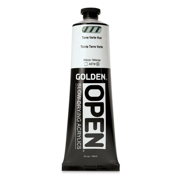 GOLDEN OPEN Ακρυλική μπογιά αργά στεγνώνοντας 148 ml – 7468 Γήινη πράσινη απόχρωση