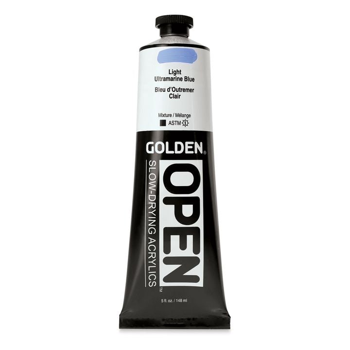 GOLDEN OPEN Ακρυλική μπογιά αργά στεγνώνοντας 148 ml – 7566 Ανοιχτό μπλε υπεραμαρίνης