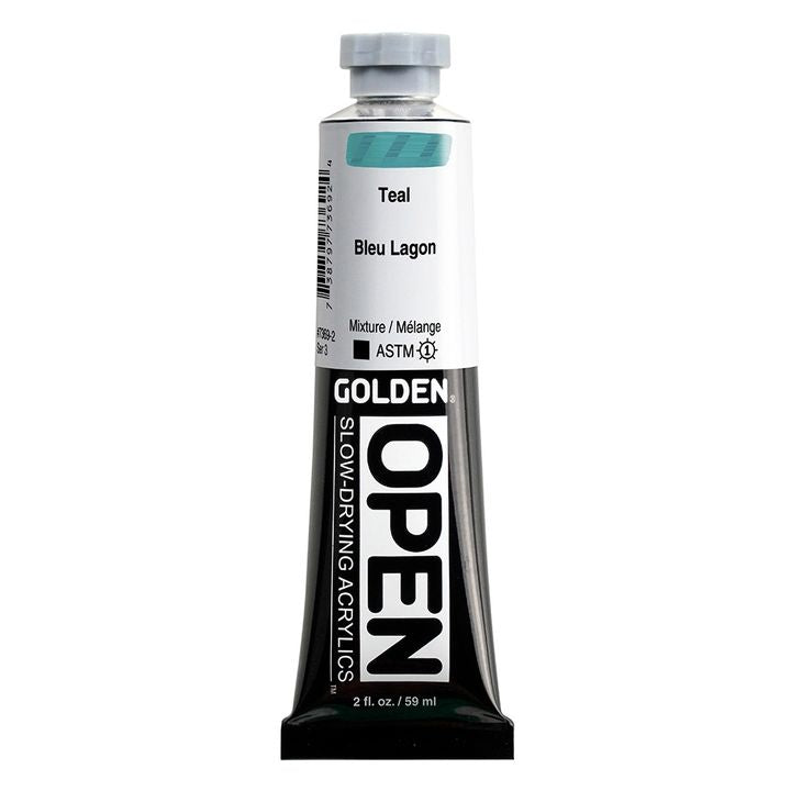 GOLDEN OPEN Ακρυλική μπογιά αργά στεγνώνοντας 59 ml – 7369 Teal
