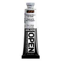 GOLDEN OPEN Ακρυλική μπογιά αργά στεγνώνοντας 59 ml – 7383 Διαφανές καφέ οξείδιο του σιδήρου