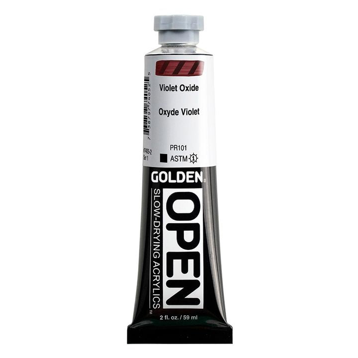 GOLDEN OPEN Ακρυλική μπογιά αργά στεγνώνοντας 59 ml – 7405 Βιολετί οξείδιο