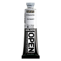 GOLDEN OPEN Ακρυλική μπογιά αργά στεγνώνοντας 59 ml – 7445 N5 Ουδέτερο γκρι