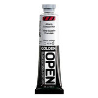 GOLDEN OPEN Ακρυλική μπογιά αργά στεγνώνοντας 59 ml – 7450 Alizarínová Karmazínová Hue