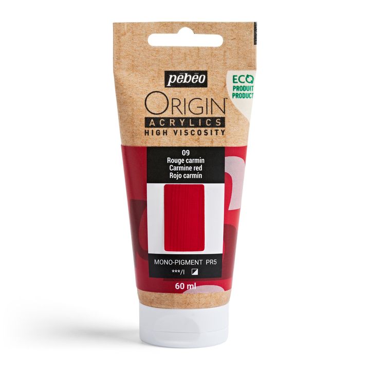Pebeo ORIGIN Ακρυλικό χρώμα 60 ml – βυσσινί κόκκινο