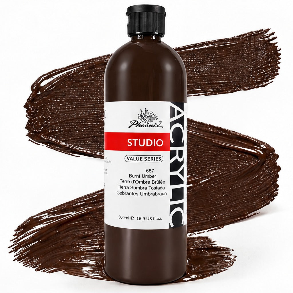 Akrylová farba Phoenix 500 ml – výber odtieňa
