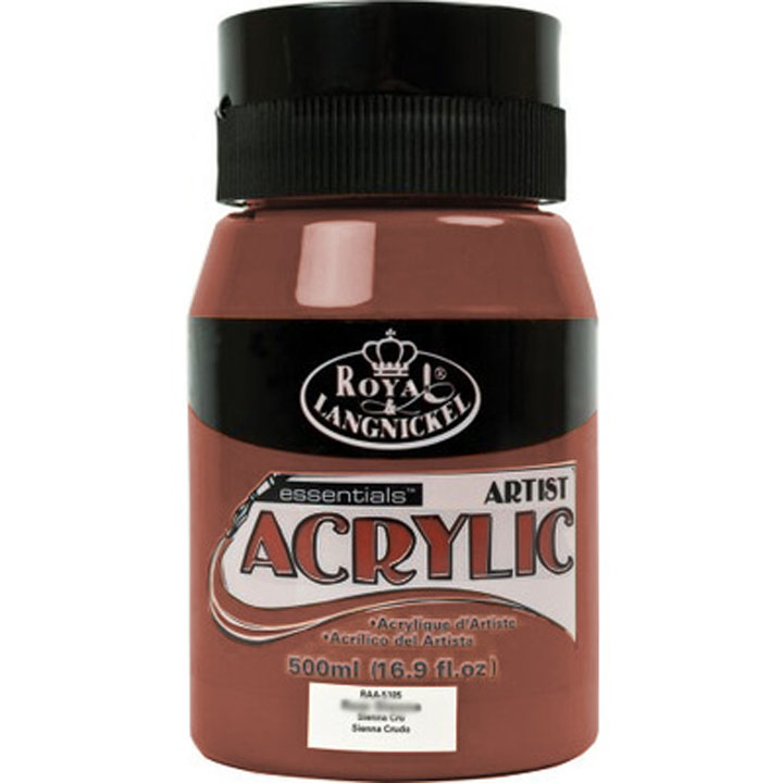 Ακρυλικα χρωματα Royal Essentials 500 ml – Burnt Umber
