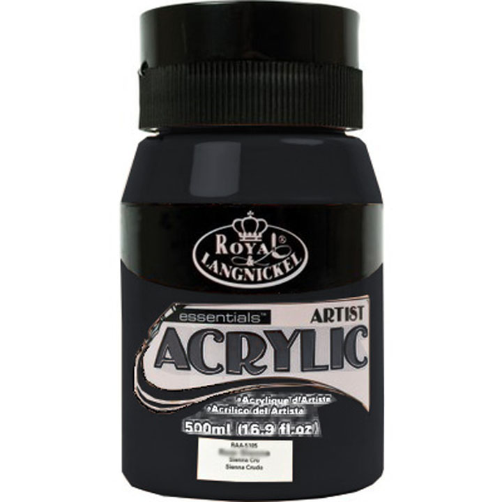 Ακρυλικα χρωματα Royal Essentials 500 ml – Mars Black