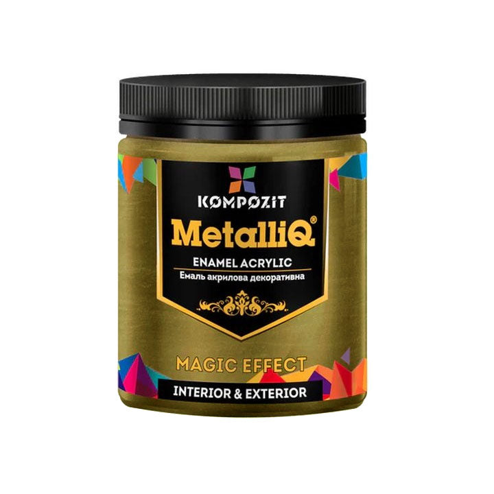 MetalliQ Σύνθετο μεταλλικό ακρυλικό χρώμα 500g – Ρωμαϊκός χρυσός