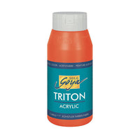 Ακρυλικο χρώμα Solo Goya TRITON 750 ml – Genuine Red