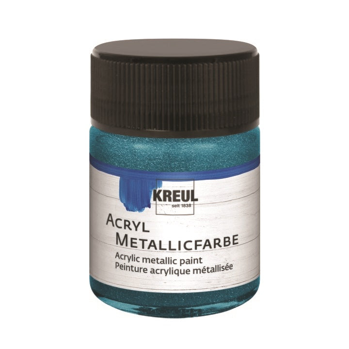 Ακρυλικό χρώμα KREUL METALLIC  50 ml – petrol